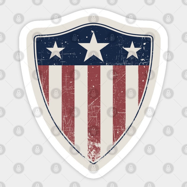 American shield Sticker by spicytees